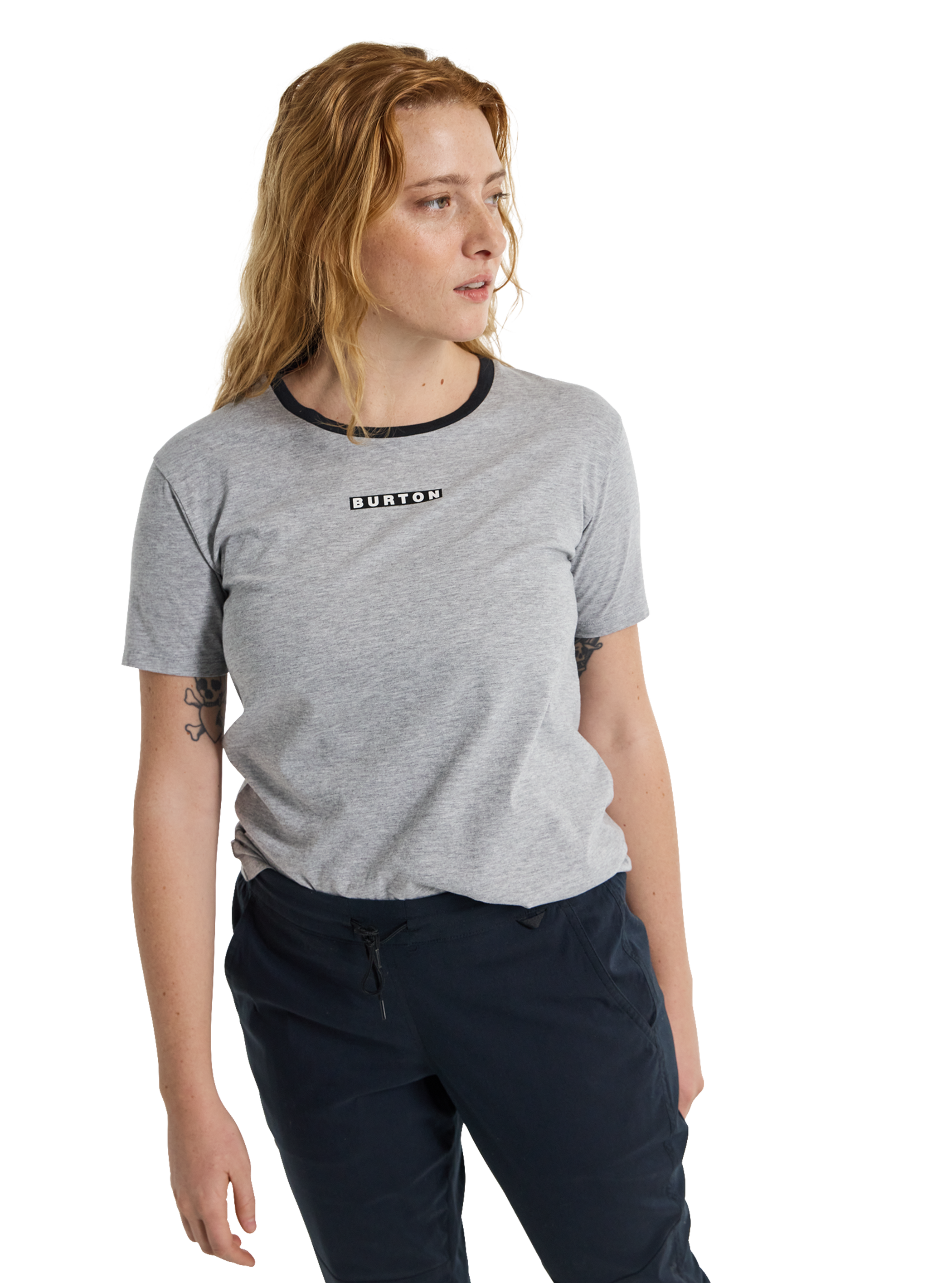 Product image of Women's Burton Vault Short Sleeve T-Shirt[Variant:Gray Heather]