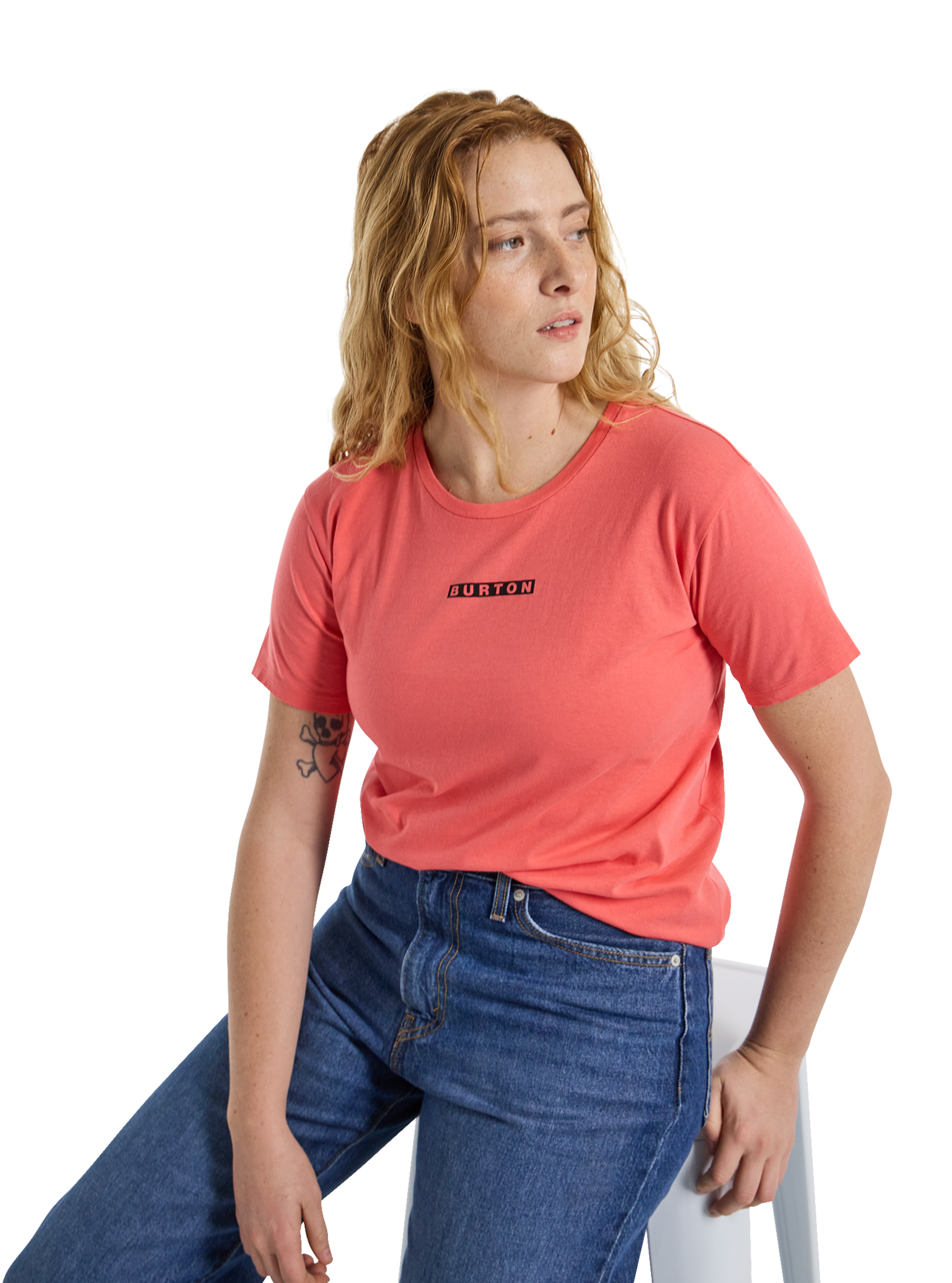 Product image of Women's Burton Vault Short Sleeve T-Shirt[Variant:Corallium]