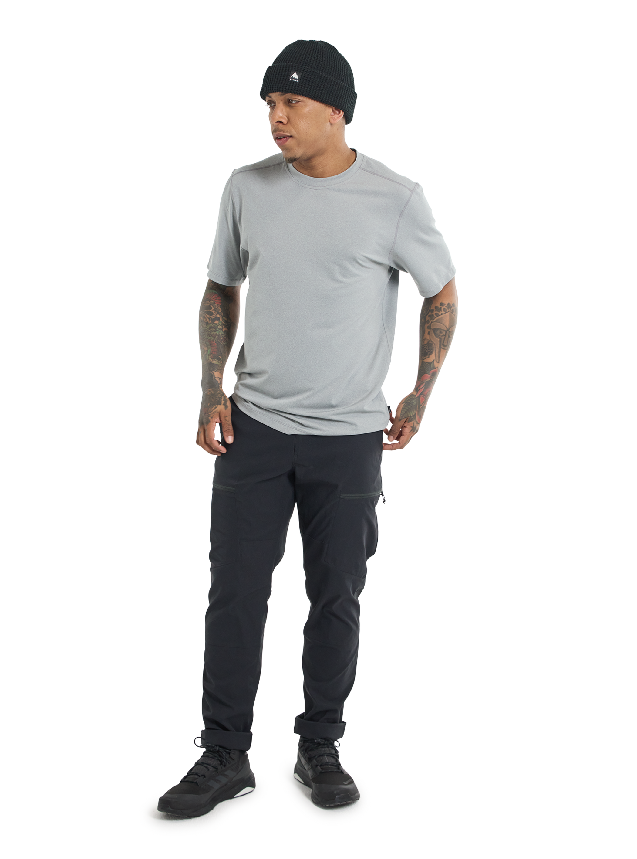 メンズ Burton Multipath エッセンシャル テック ショートスリーブ Tシャツ