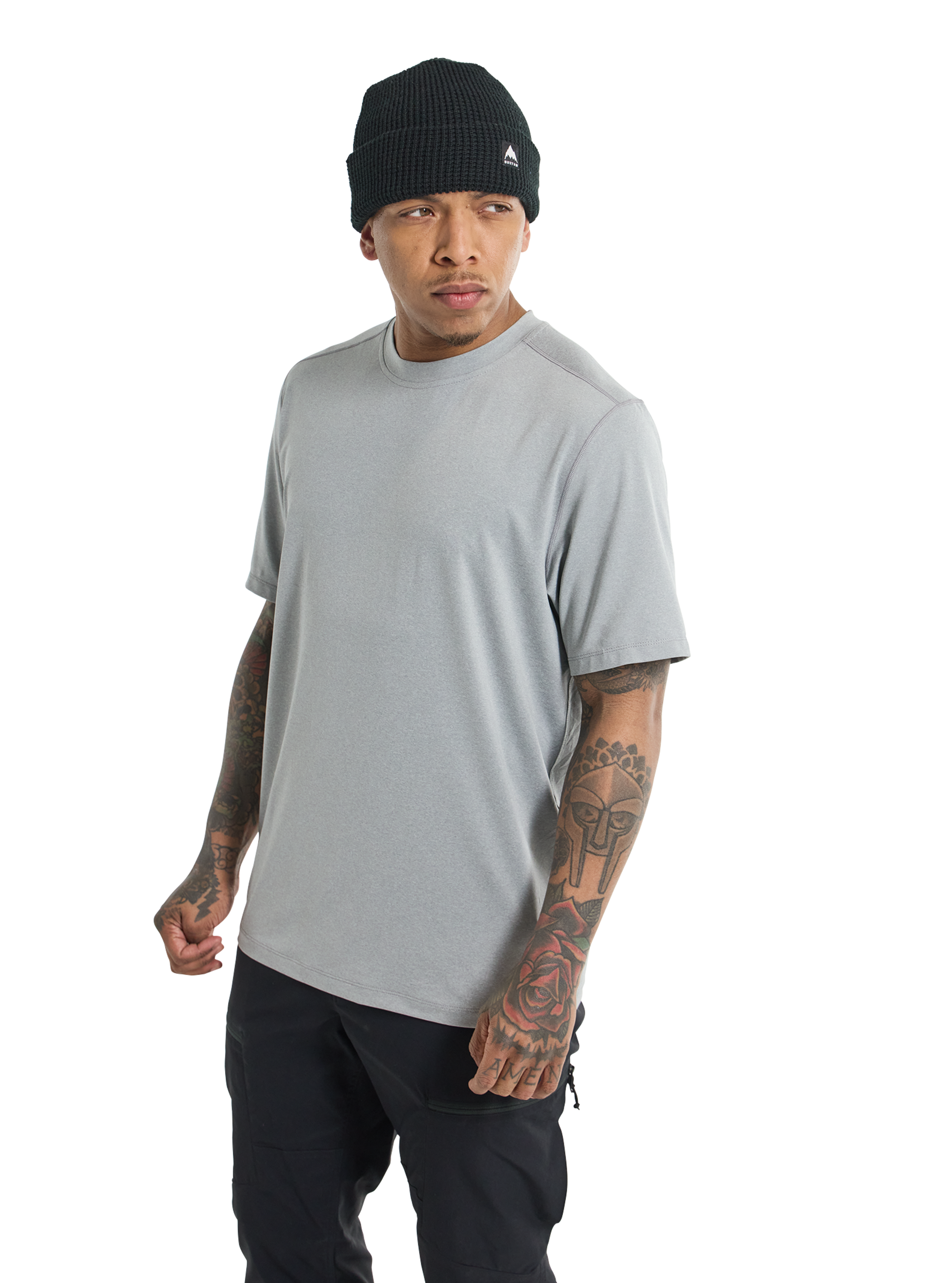 Product image of Men's Burton Multipath Essential Tech Short Sleeve T-Shirt[Variant:Sharkskin Heather]