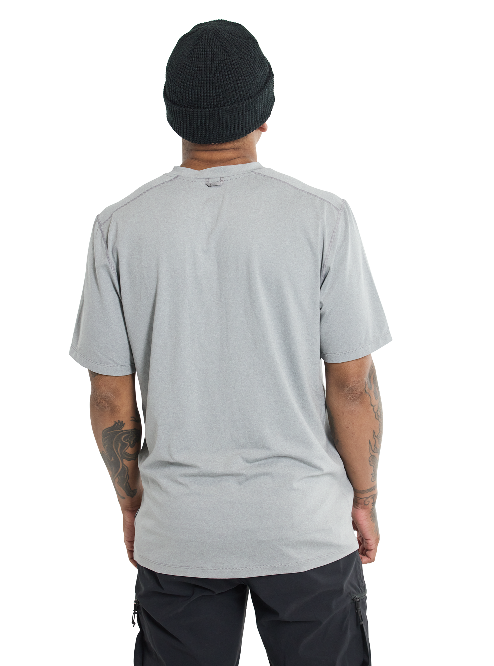 Product image of Men's Burton Multipath Essential Tech Short Sleeve T-Shirt[Variant:Sharkskin Heather]