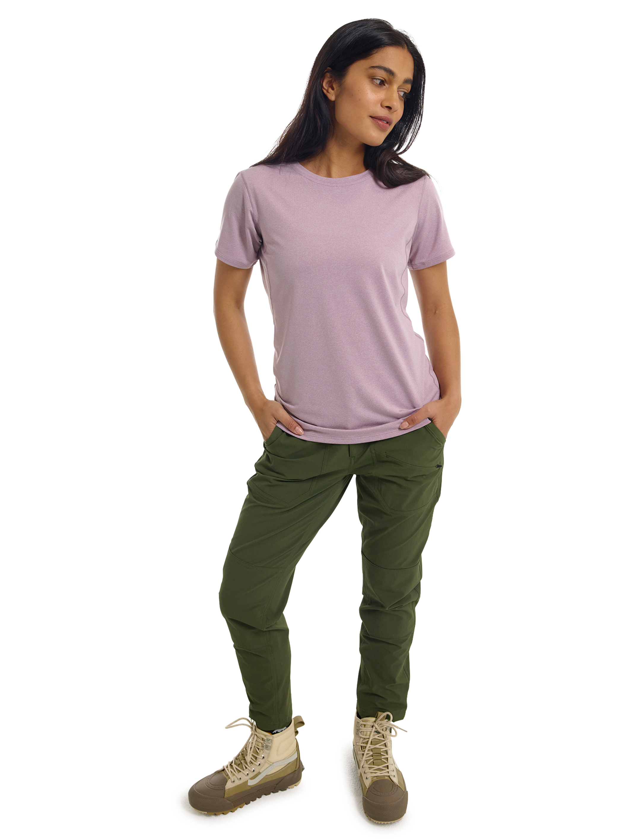 ウィメンズ Burton Multipath エッセンシャル テック ショートスリーブ Tシャツ
