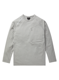 Product image of Men's Burton Multipath Grid Crewneck Fleece[Variant:Sharkskin]