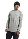 Product image of Men's Burton Multipath Grid Crewneck Fleece[Variant:Sharkskin]