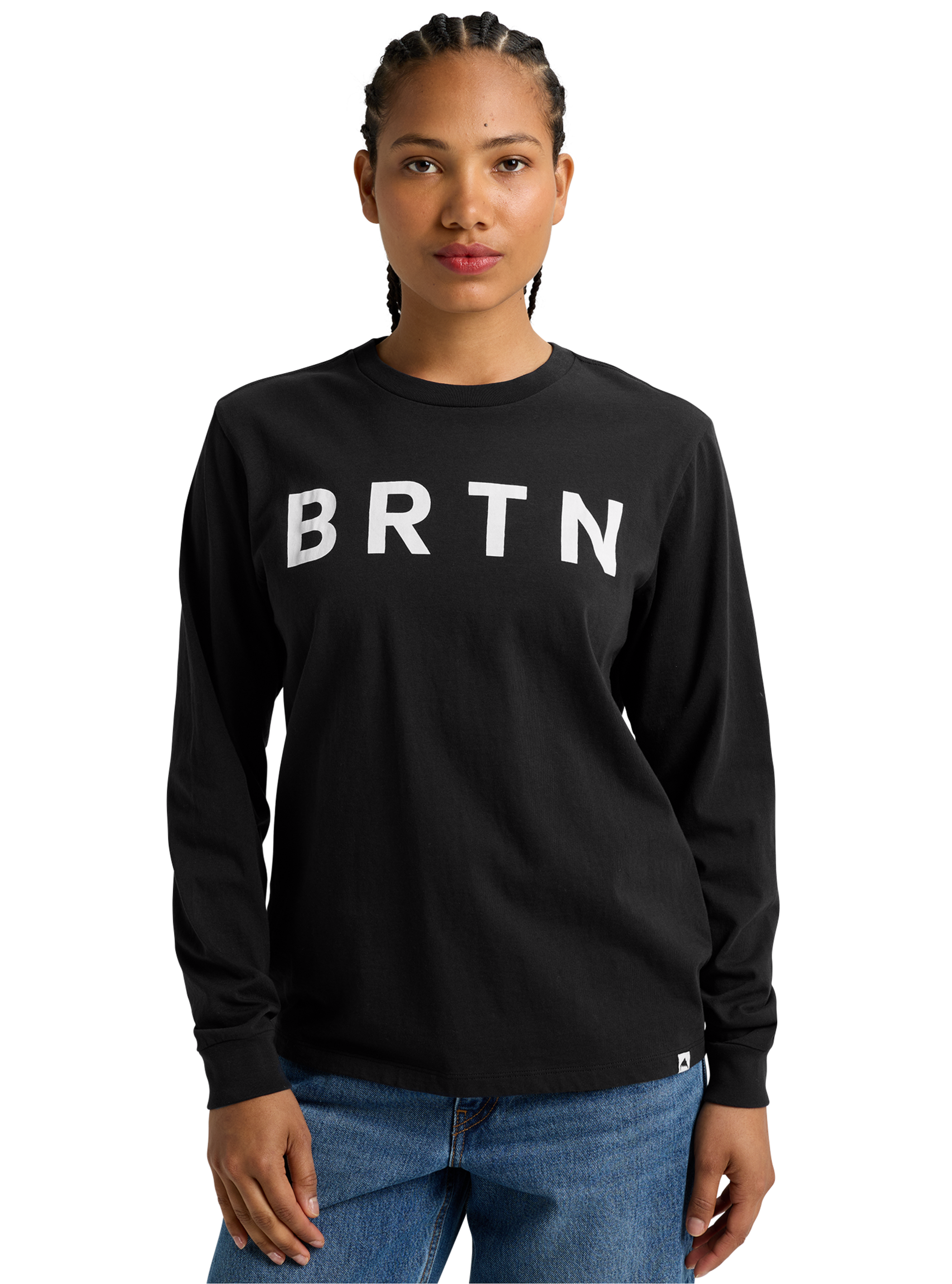 Product image of Burton BRTN Long Sleeve T-Shirt[Variant:True Black]