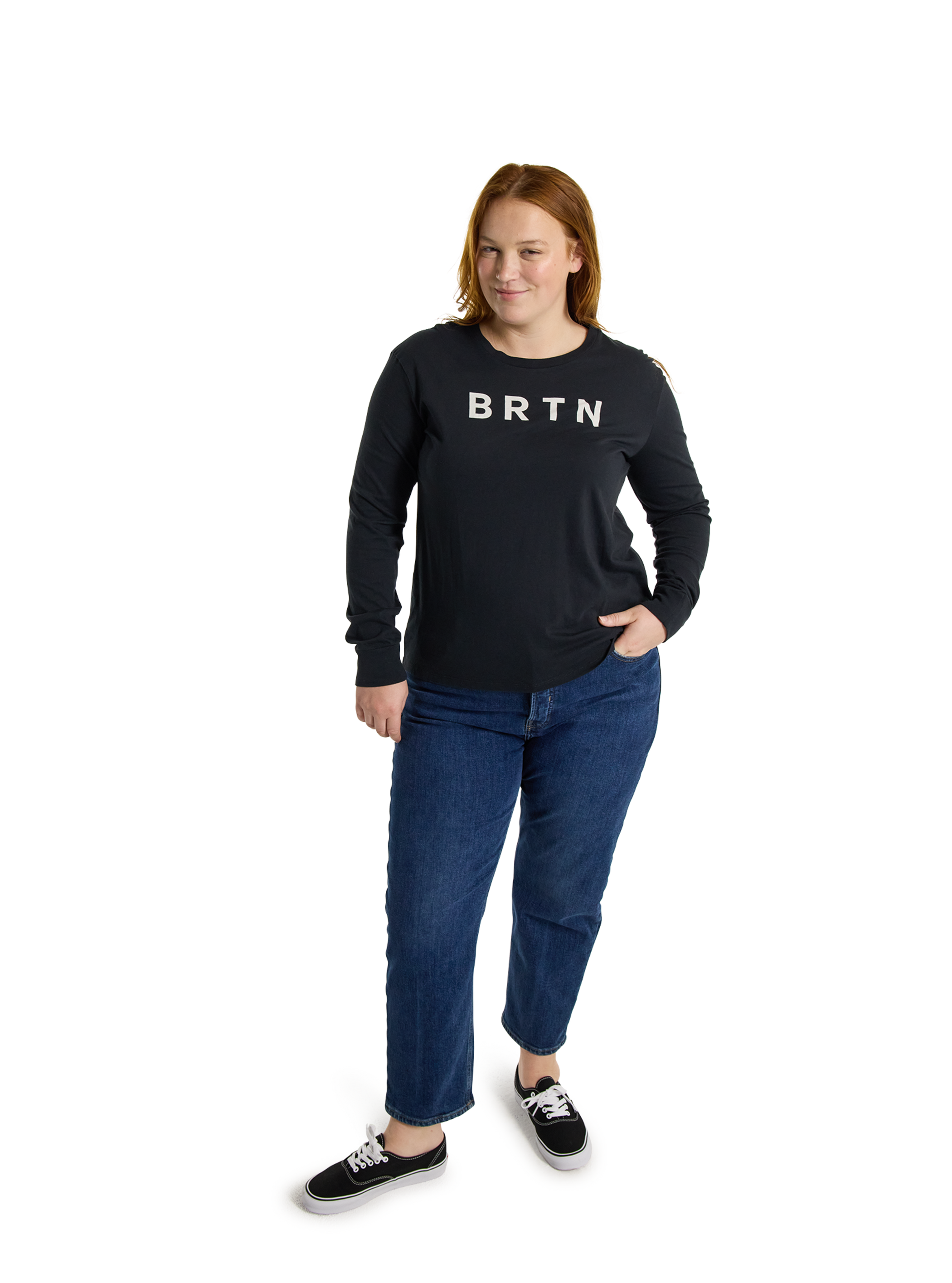 ウィメンズ Burton BRTN ロングスリーブ Tシャツ