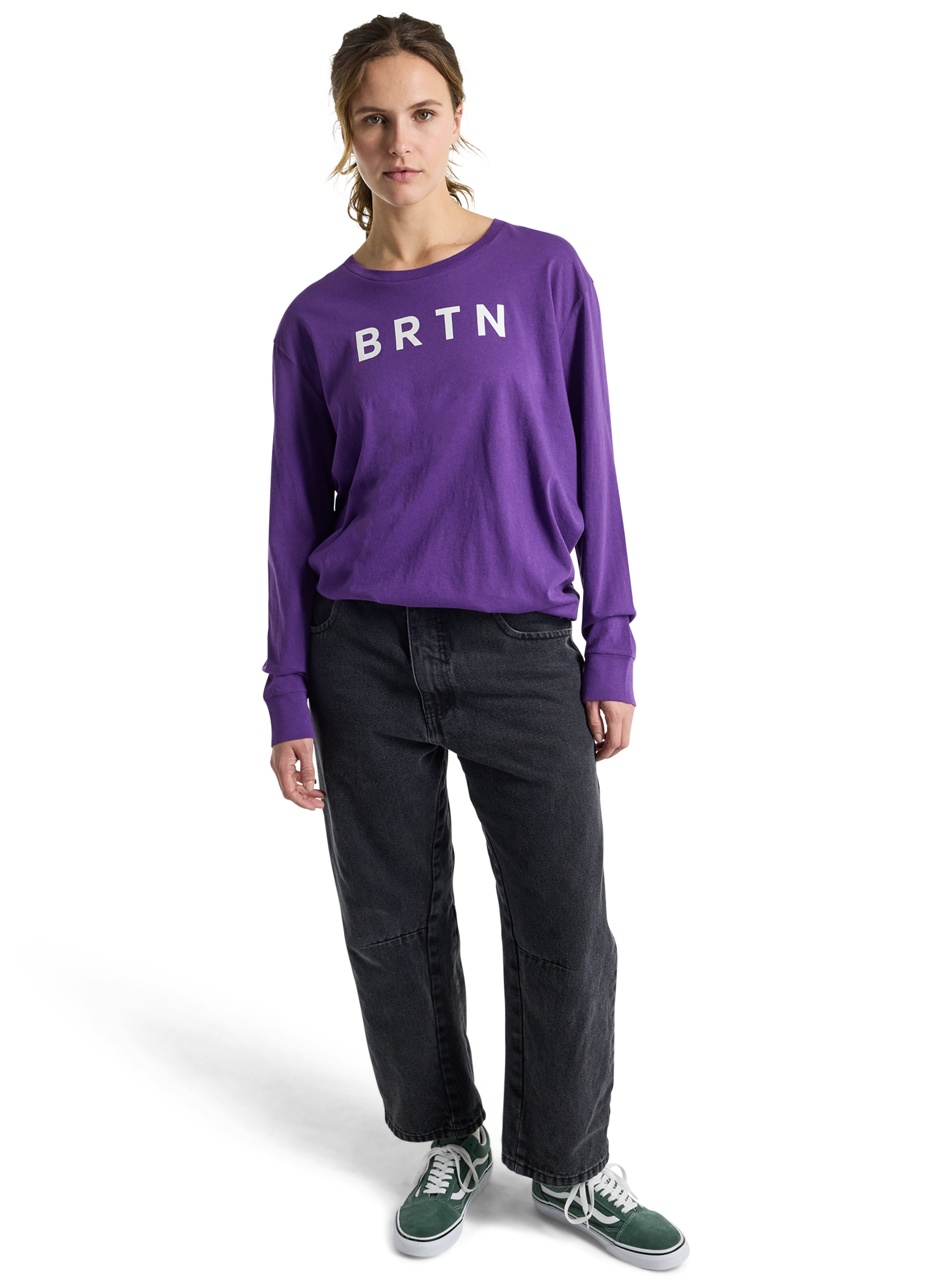 ウィメンズ Burton BRTN ロングスリーブ Tシャツ