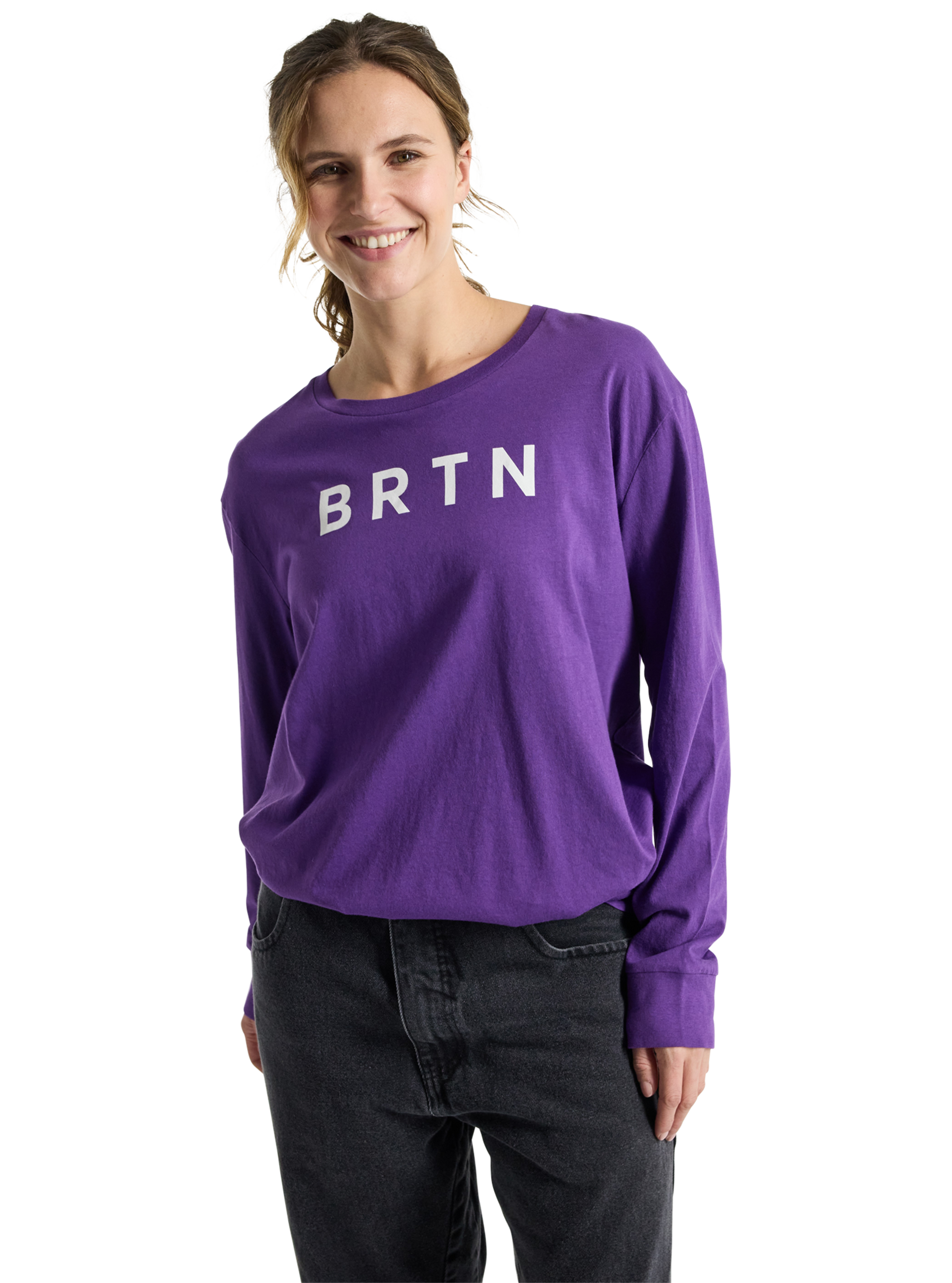 ウィメンズ Burton BRTN ロングスリーブ Tシャツ