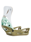 Product image of Women's Burton Step On® Escapade Re:Flex Snowboard Bindings[Variant:White / Dried Moss]