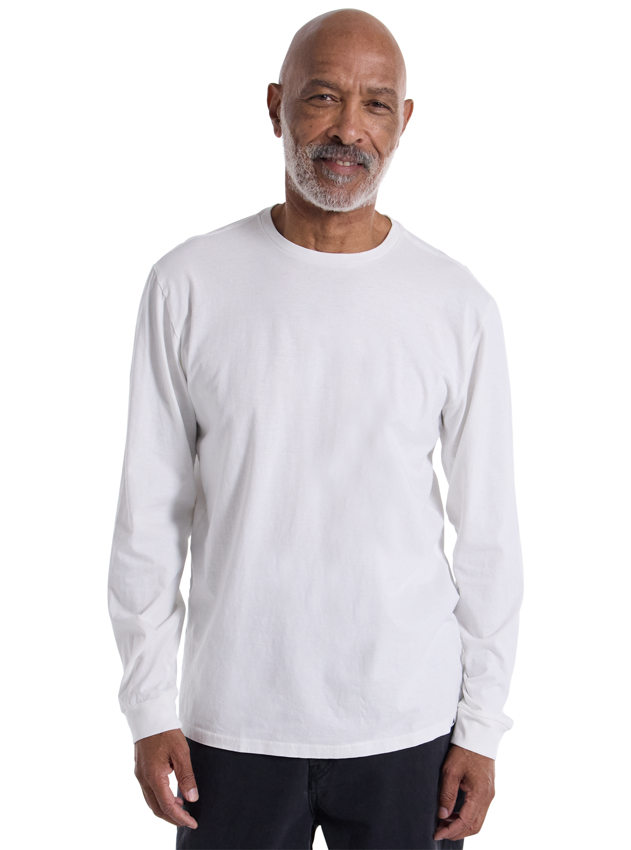 Product image of Burton Classic Long Sleeve T-Shirt [Variant:Stout White]