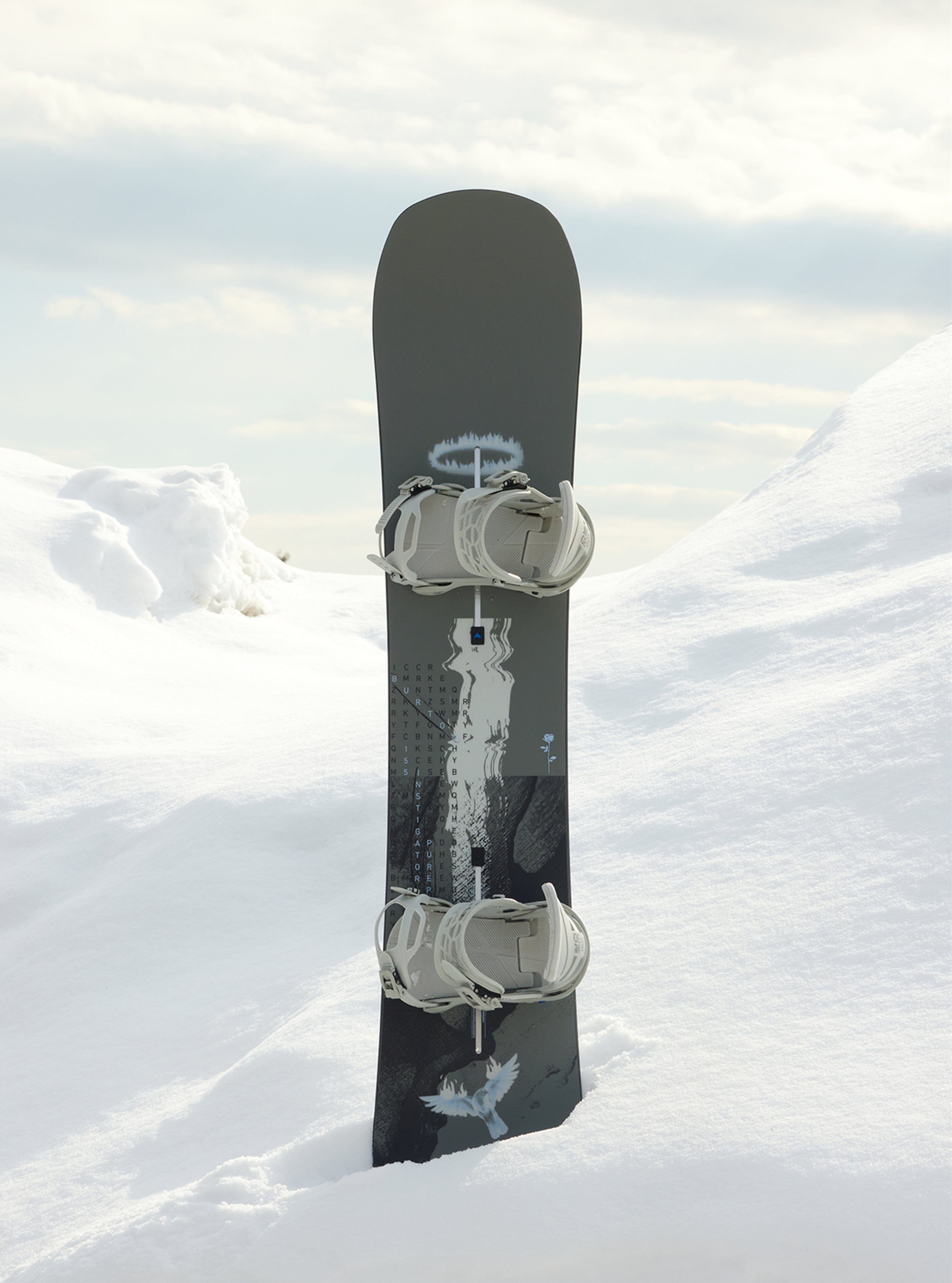 中古 18/19 BURTON INSTIGATOR 155cm FREESTYLE ビンディング付き