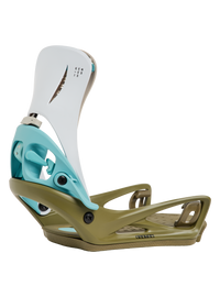 Product image of Men's Burton Step On® Genesis Re:Flex Snowboard Bindings[Variant:White / Dried Moss]