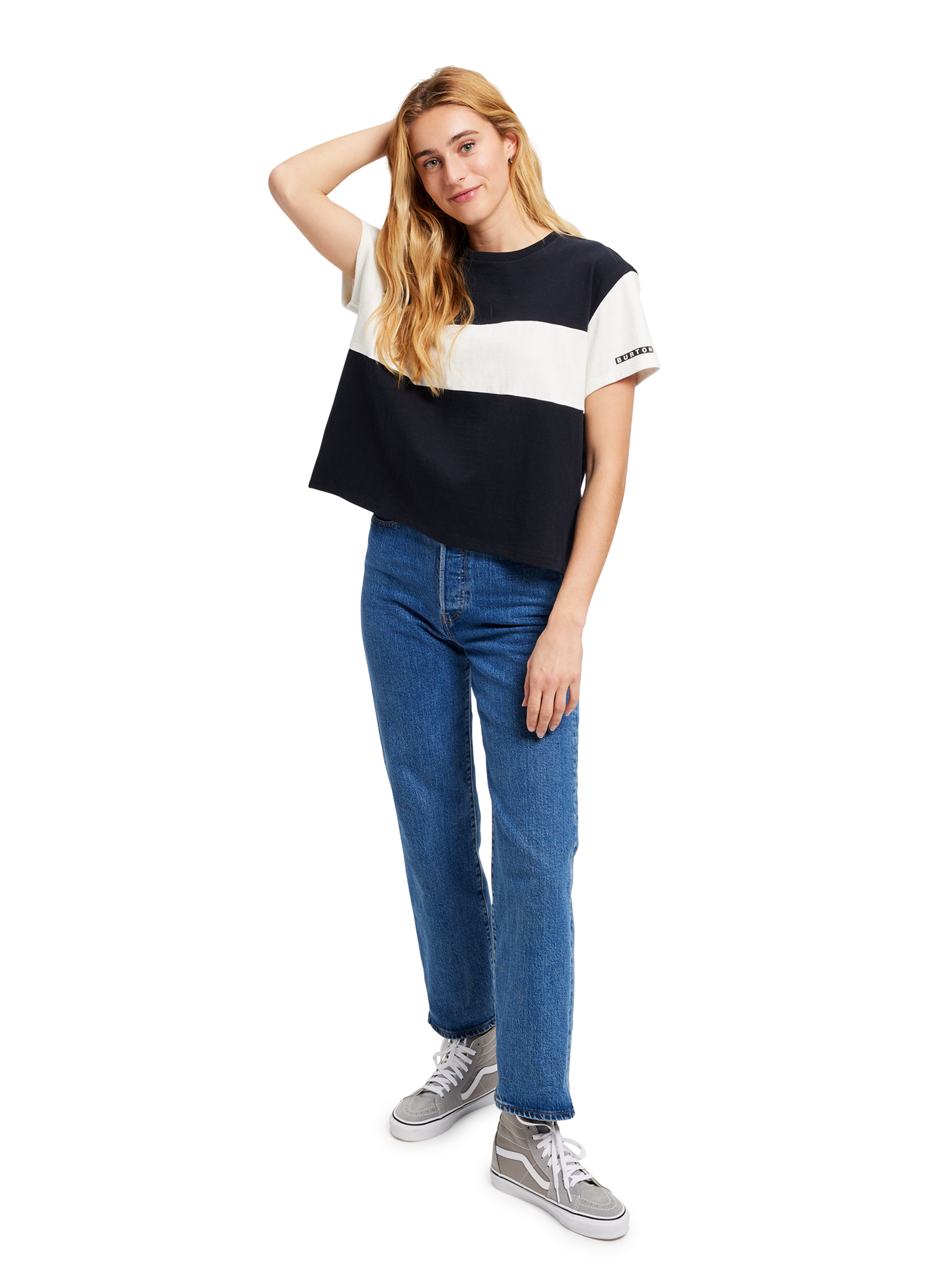 ウィメンズ Burton ローボール ショートスリーブ Tシャツ