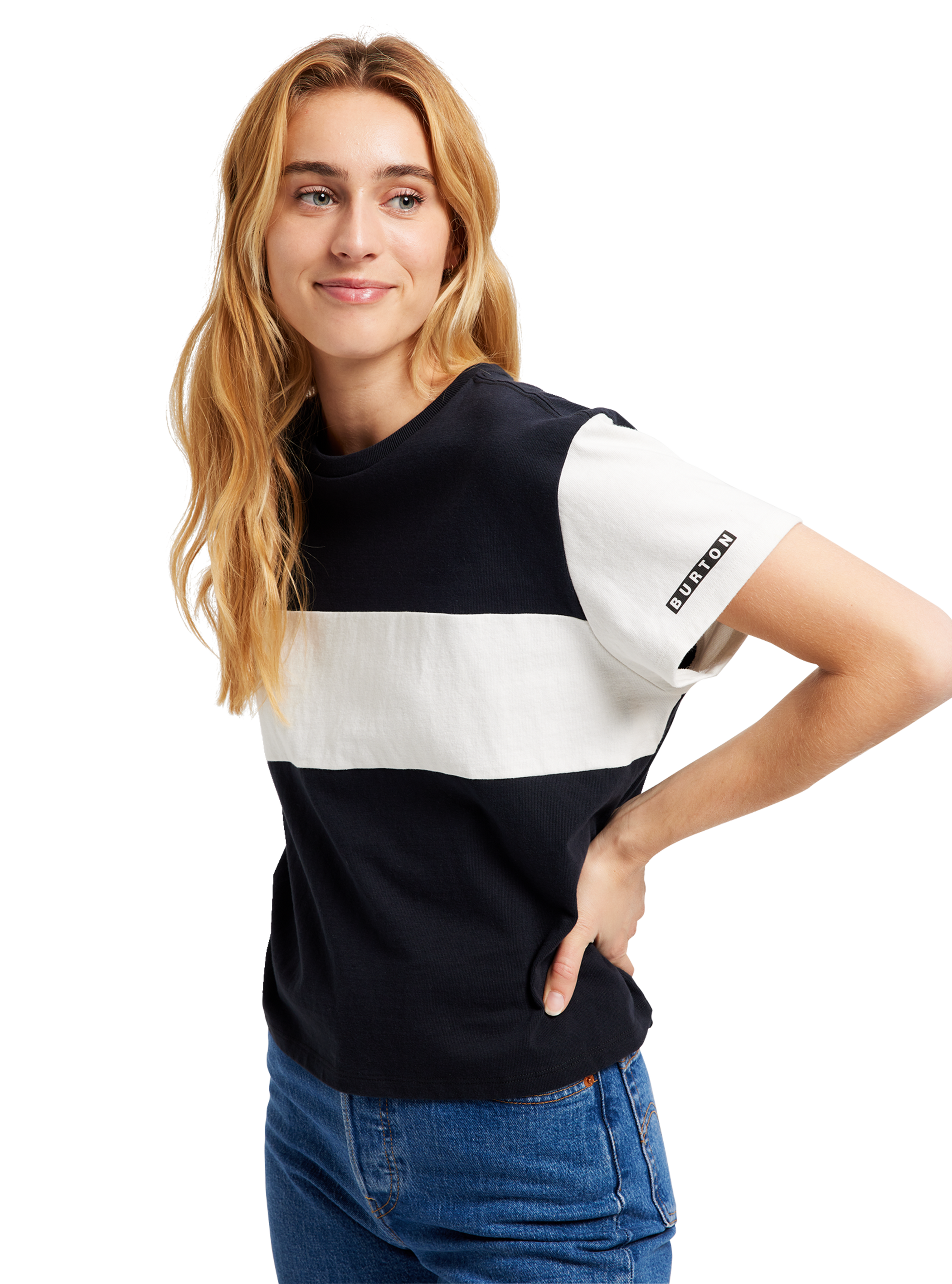ウィメンズ Burton ローボール ショートスリーブ Tシャツ