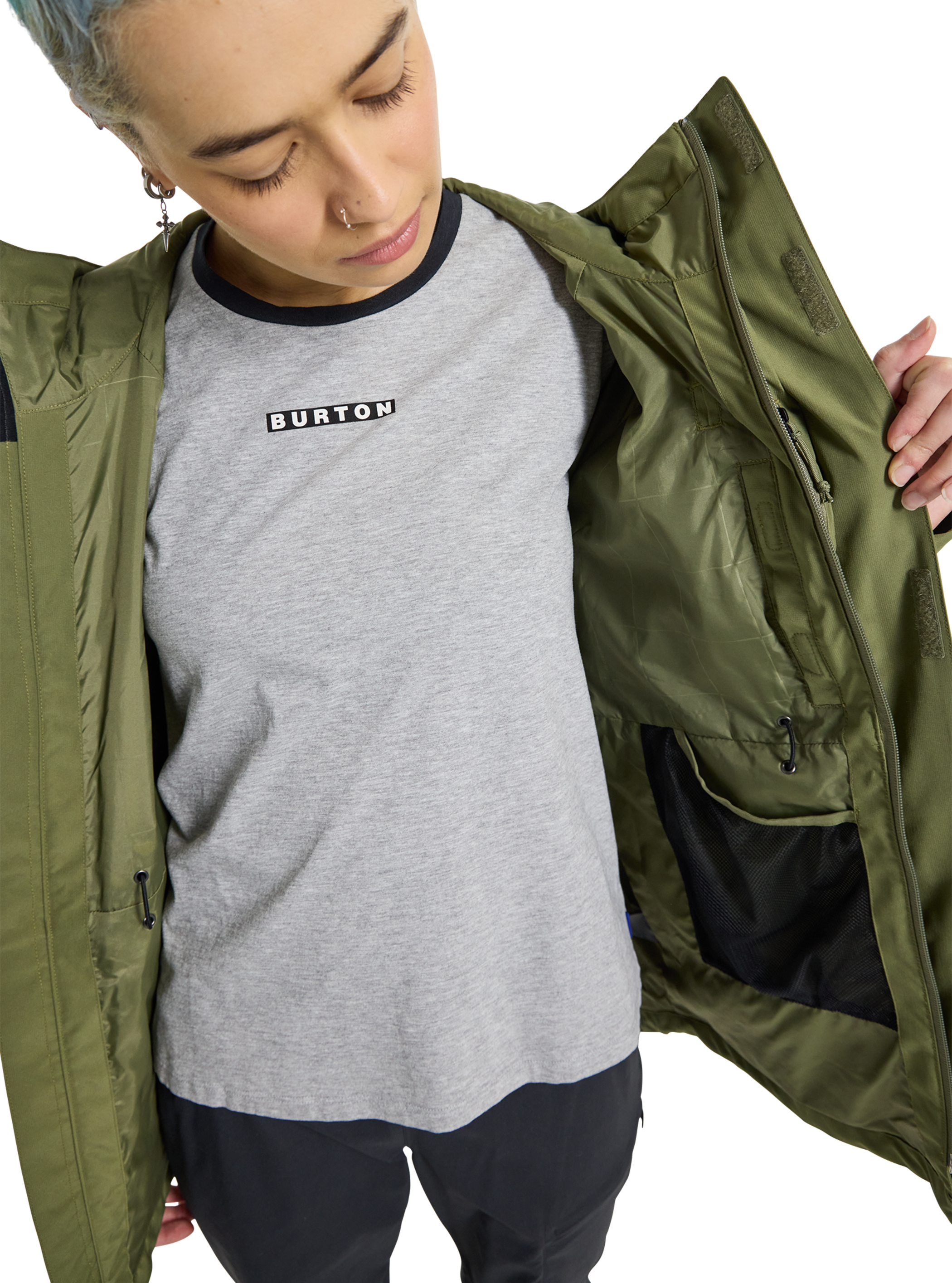 ウィメンズ Burton Veridry 2L レインジャケット