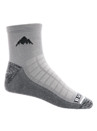Product image of Burton Lightweight Quarter Crew Socks[Variant:Gray Heather]