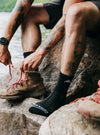 Product image of Burton Lightweight Crew Socks[Variant:True Black]