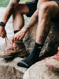 Product image of Burton Lightweight Crew Socks[Variant:True Black]