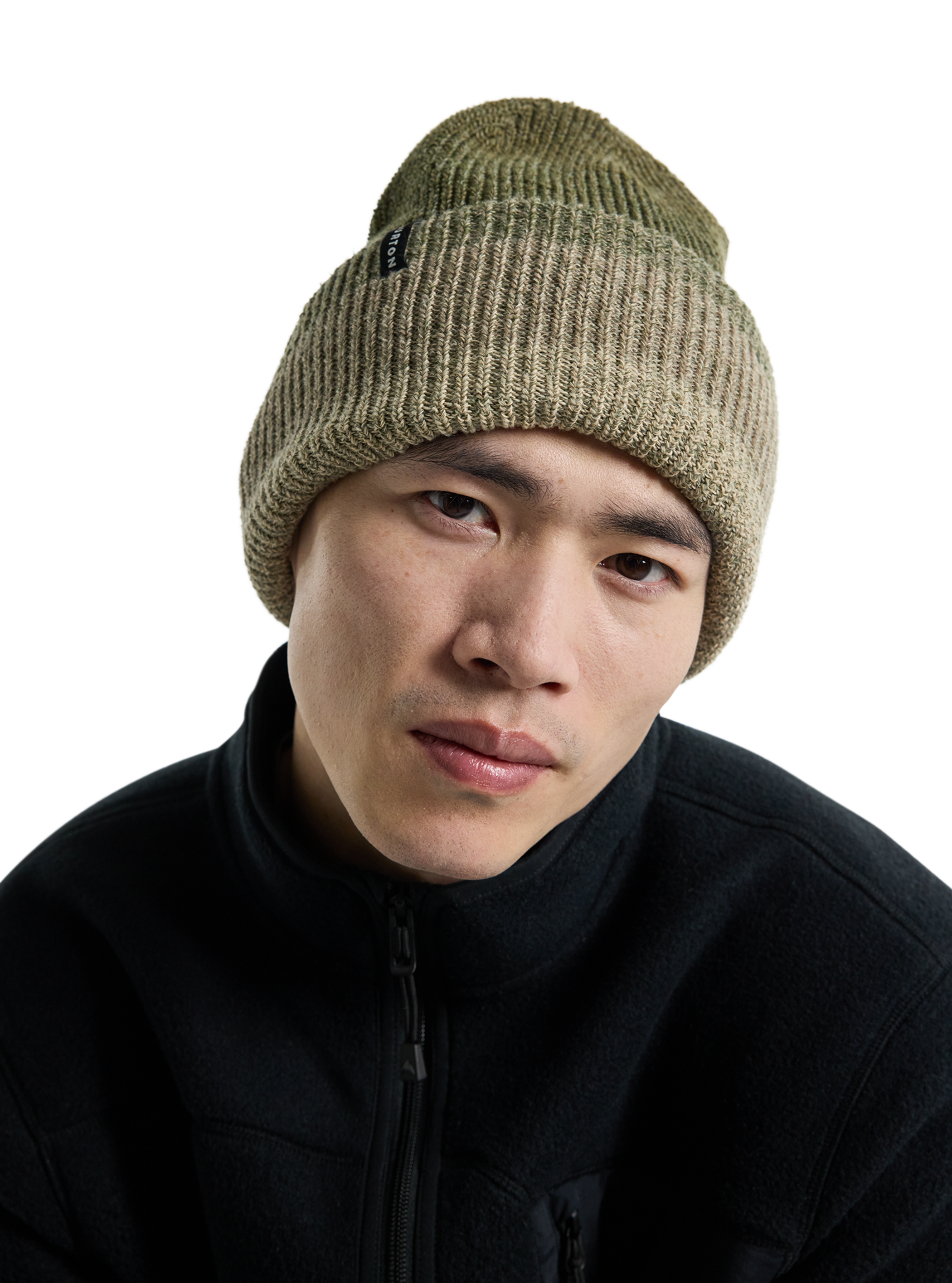 Product image of Burton Recycled All Night Long Beanie[Variant:Martini Olive]
