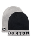Product image of Burton Recycled Billboard Beanie[Variant:Sharkskin / True Black]