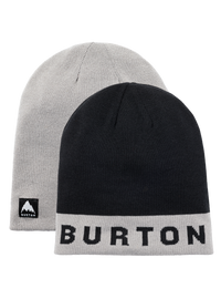 Product image of Burton Recycled Billboard Beanie[Variant:Sharkskin / True Black]