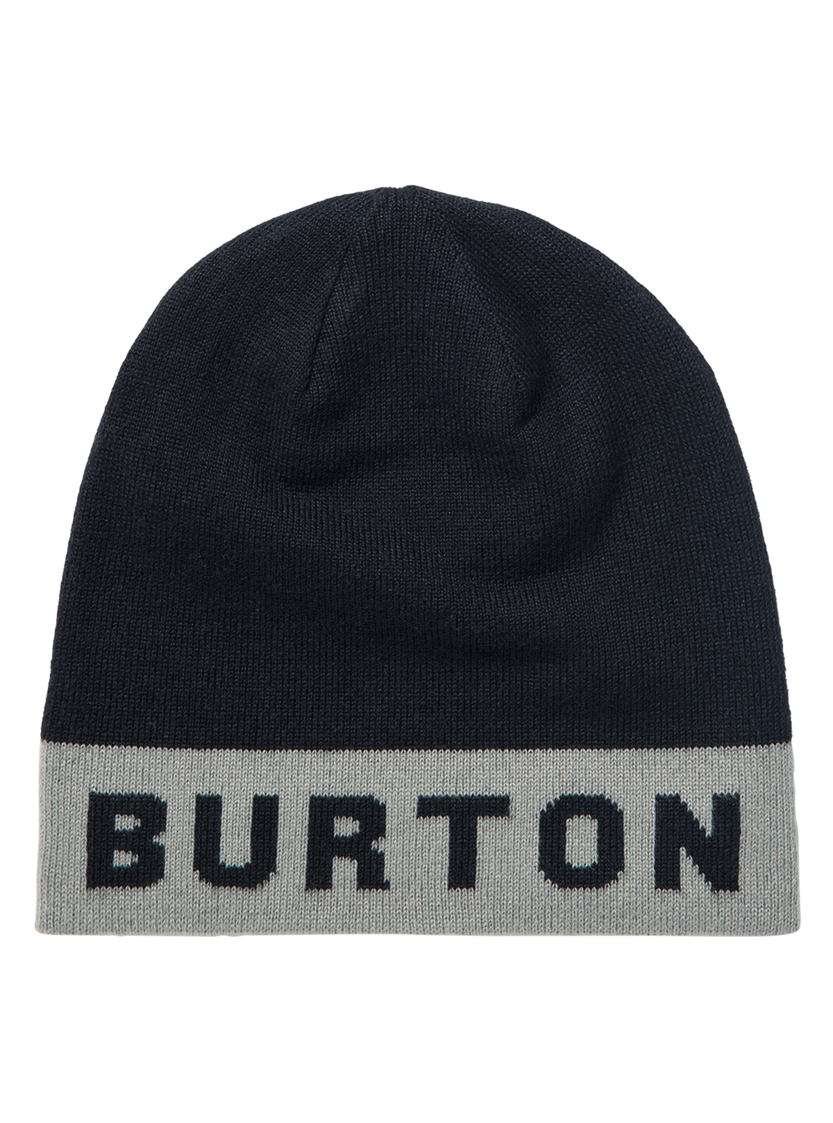Product image of Burton Recycled Billboard Beanie[Variant:Sharkskin / True Black]