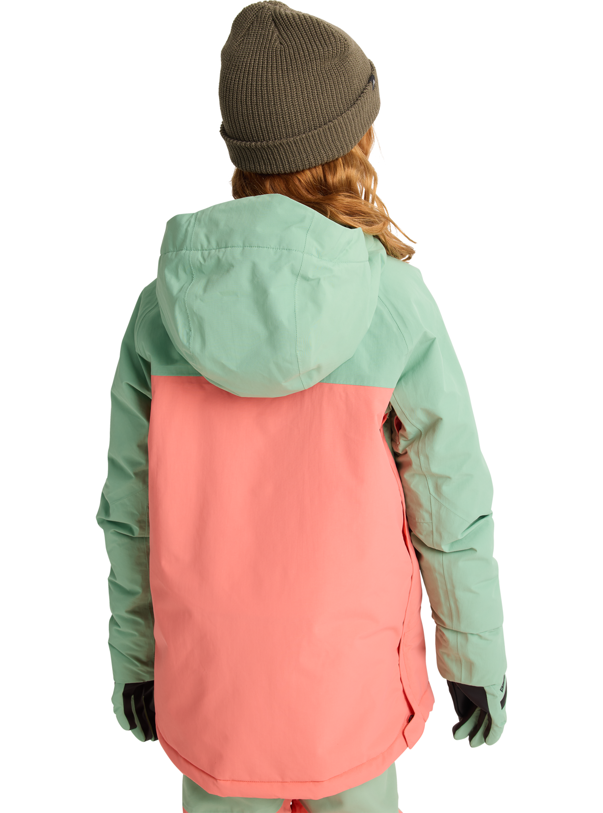 Product image of Kids' Burton Frostner 2L Anorak Jacket (Sample)[Variant:Soft Sage / Peach Echo]