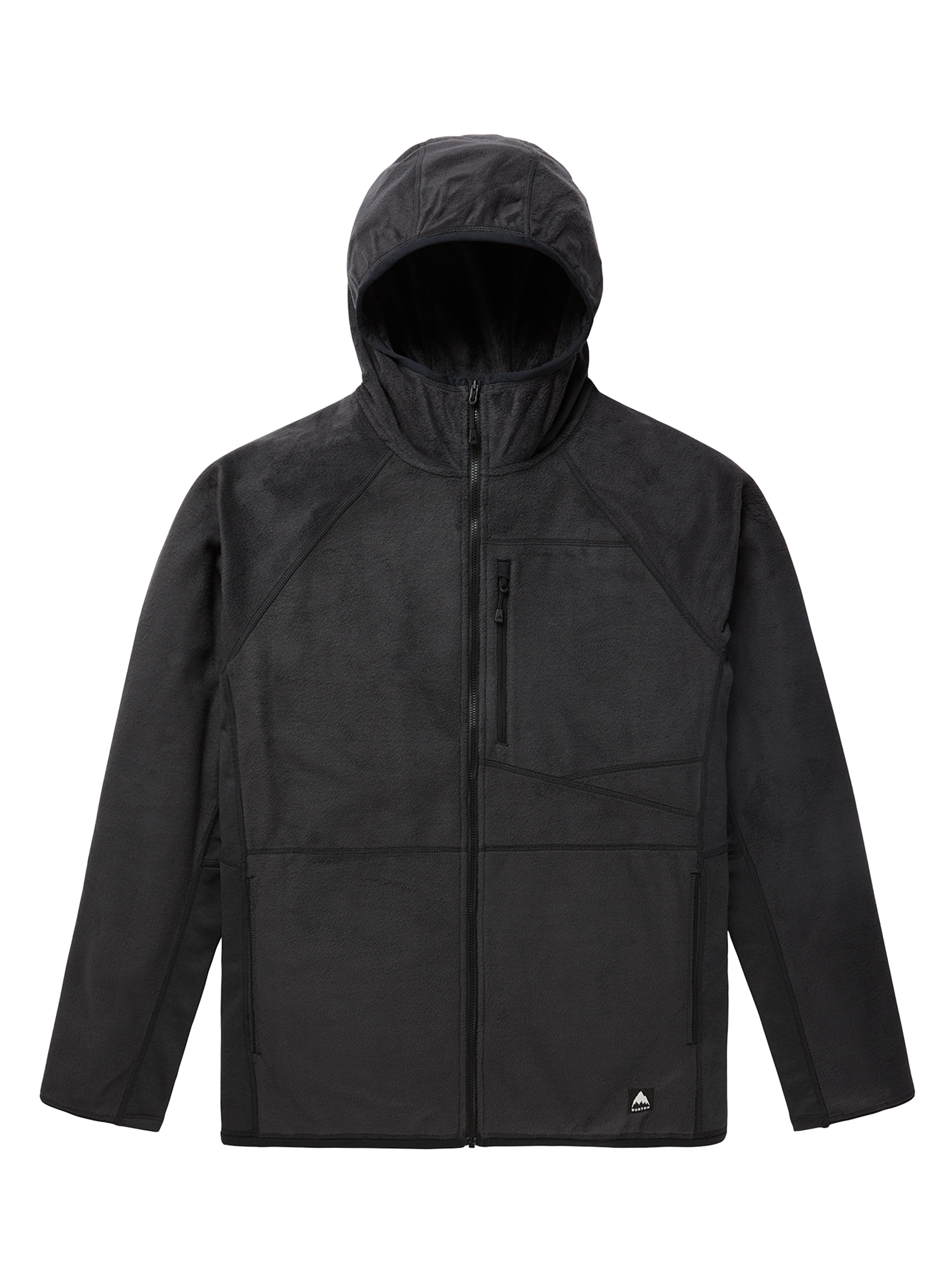 メンズ Burton ストックラン ウォーメスト フーデッド フルジップ フリース