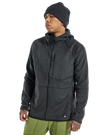 Product image of Men's Burton Stockrun Warmest Hooded Full-Zip Fleece[Variant:True Black]