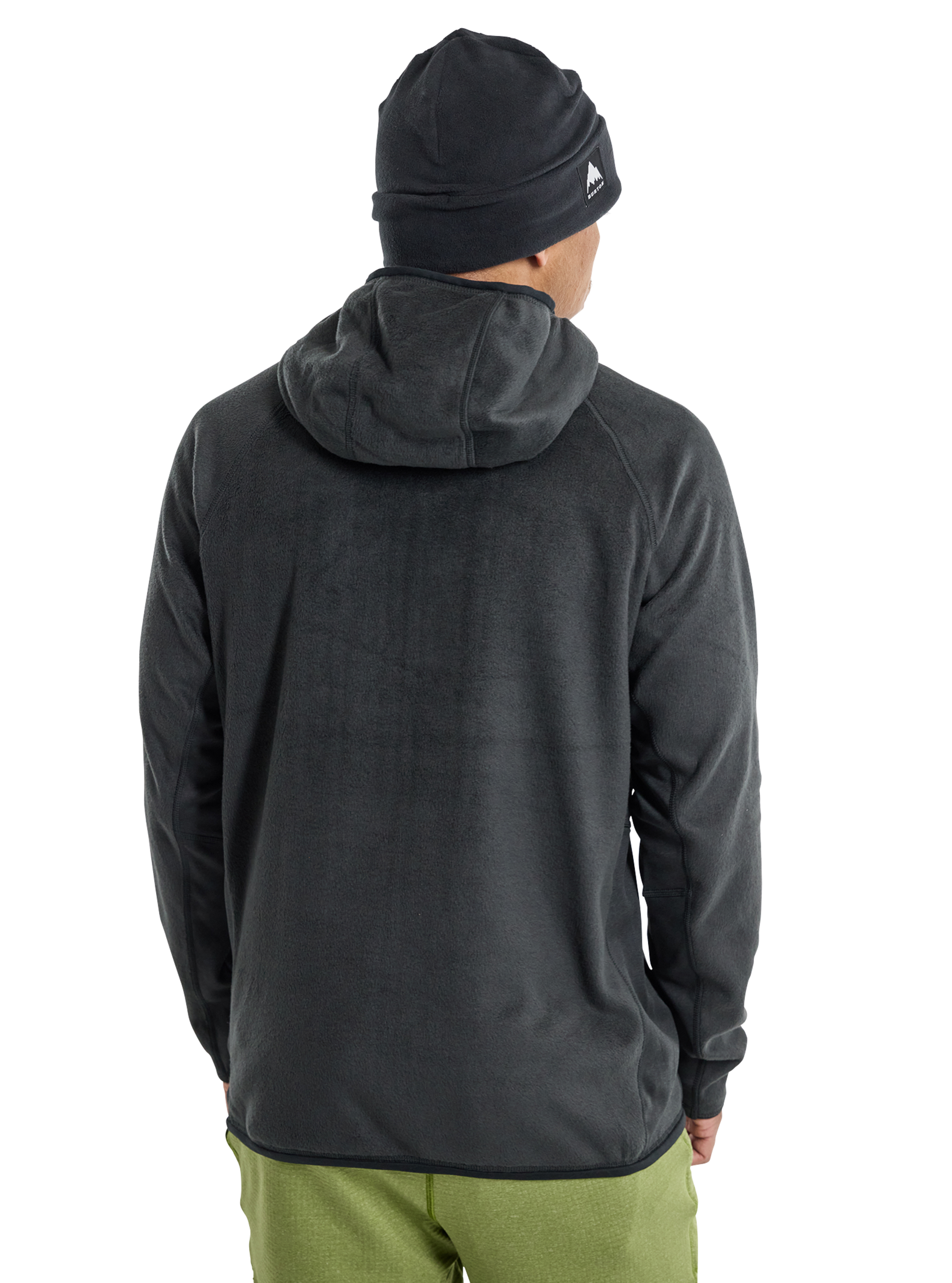 メンズ Burton ストックラン ウォーメスト フーデッド フルジップ フリース