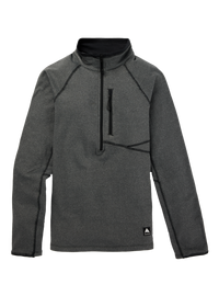 Product image of Women's Burton Stockrun Grid Half-Zip Fleece[Variant:True Black]