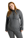 Product image of Women's Burton Stockrun Grid Half-Zip Fleece[Variant:True Black]