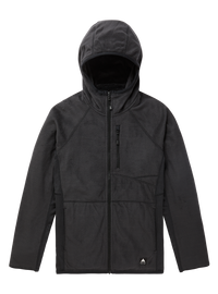 Product image of Women's Burton Stockrun Warmest Hooded Full-Zip Fleece[Variant:True Black]
