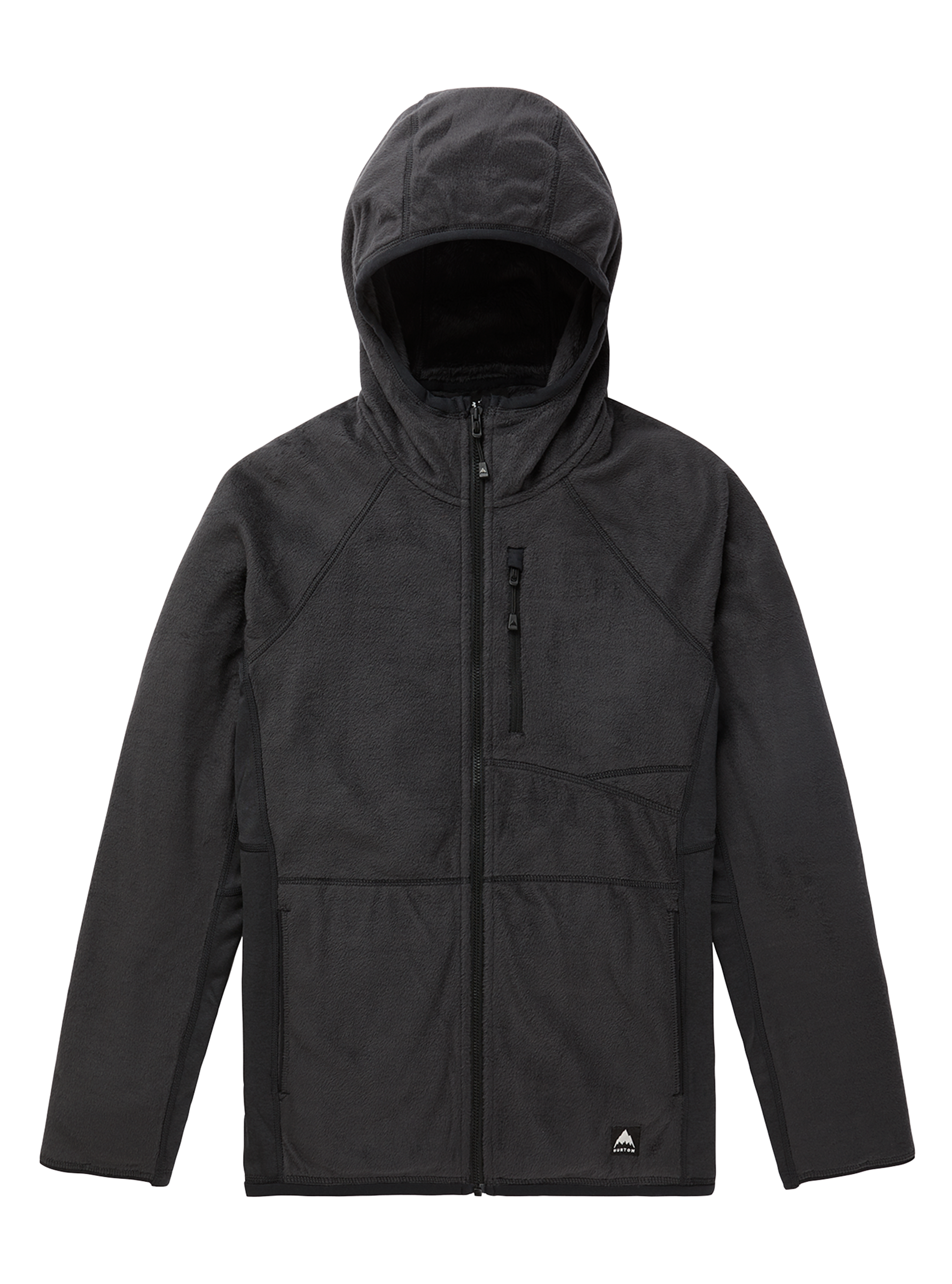 ウィメンズ Burton ストックラン ウォーメスト フーデッド フルジップ フリース