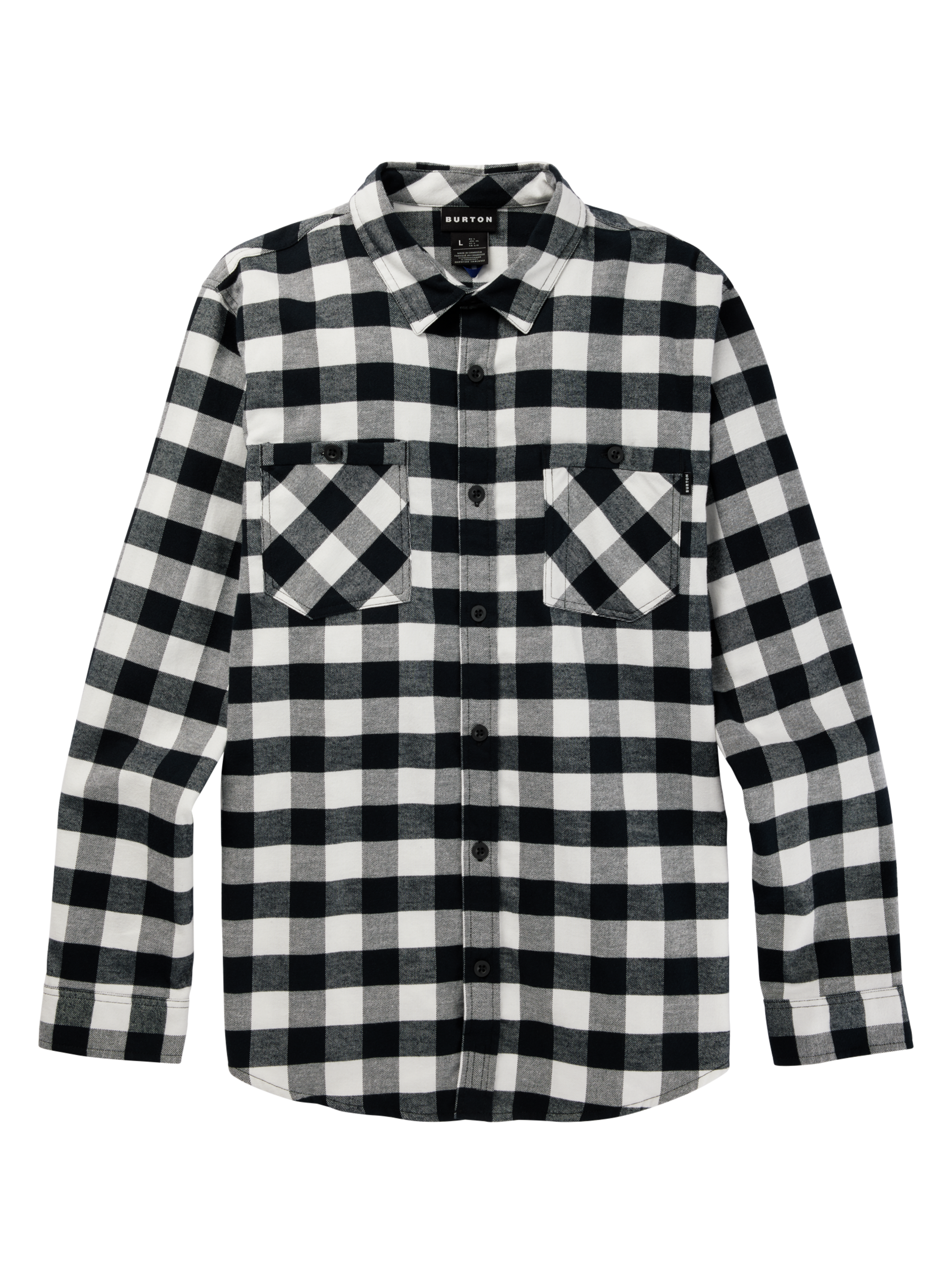 メンズ Burton フェイバリット ロングスリーブ フランネル シャツ