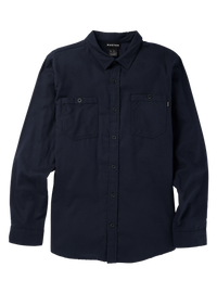 Product image of Men's Burton Favorite Long Sleeve Flannel Shirt[Variant:True Black]