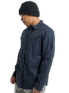 Product image of Men's Burton Favorite Long Sleeve Flannel Shirt[Variant:True Black]