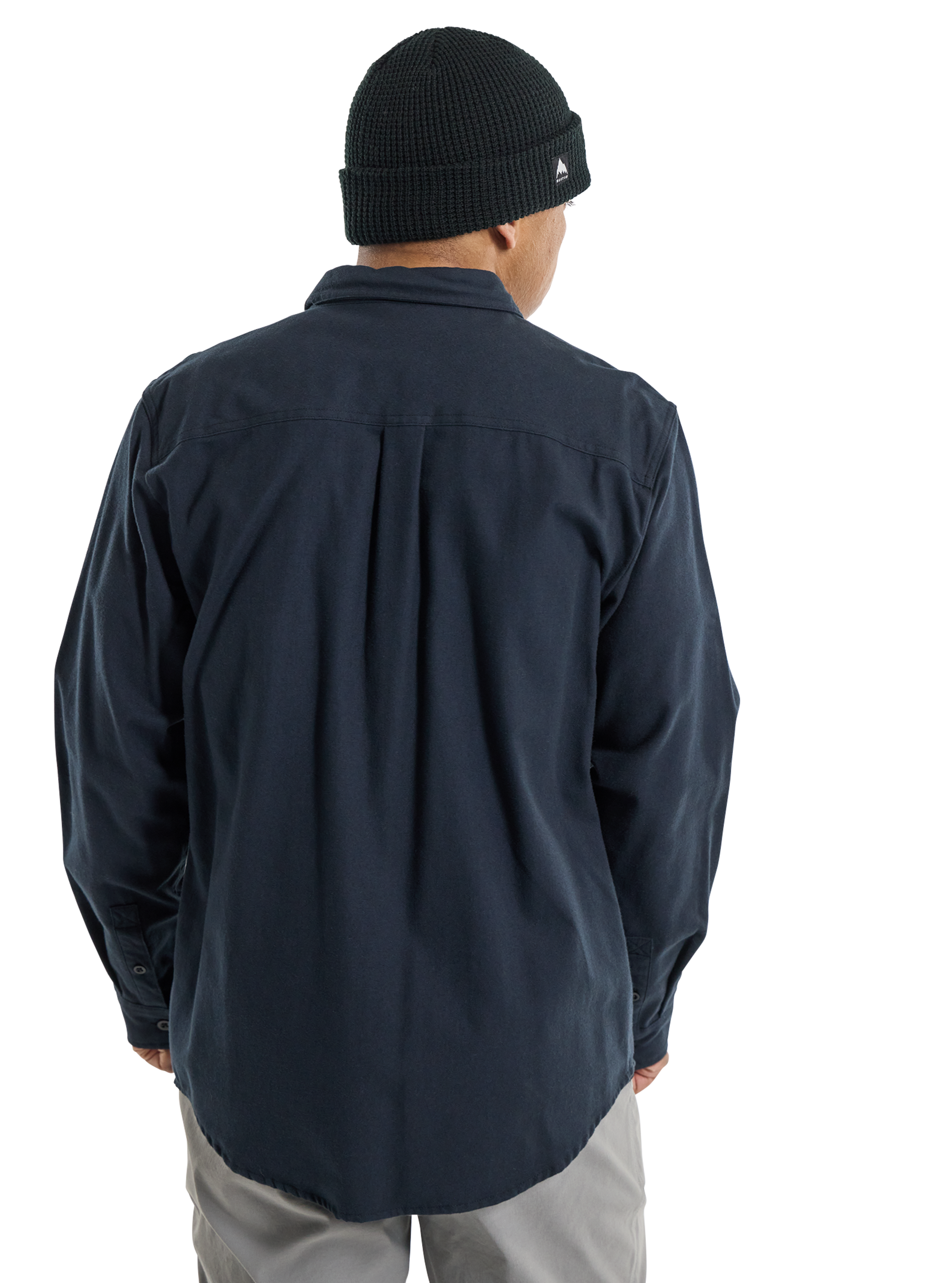 Product image of Men's Burton Favorite Long Sleeve Flannel Shirt[Variant:True Black]
