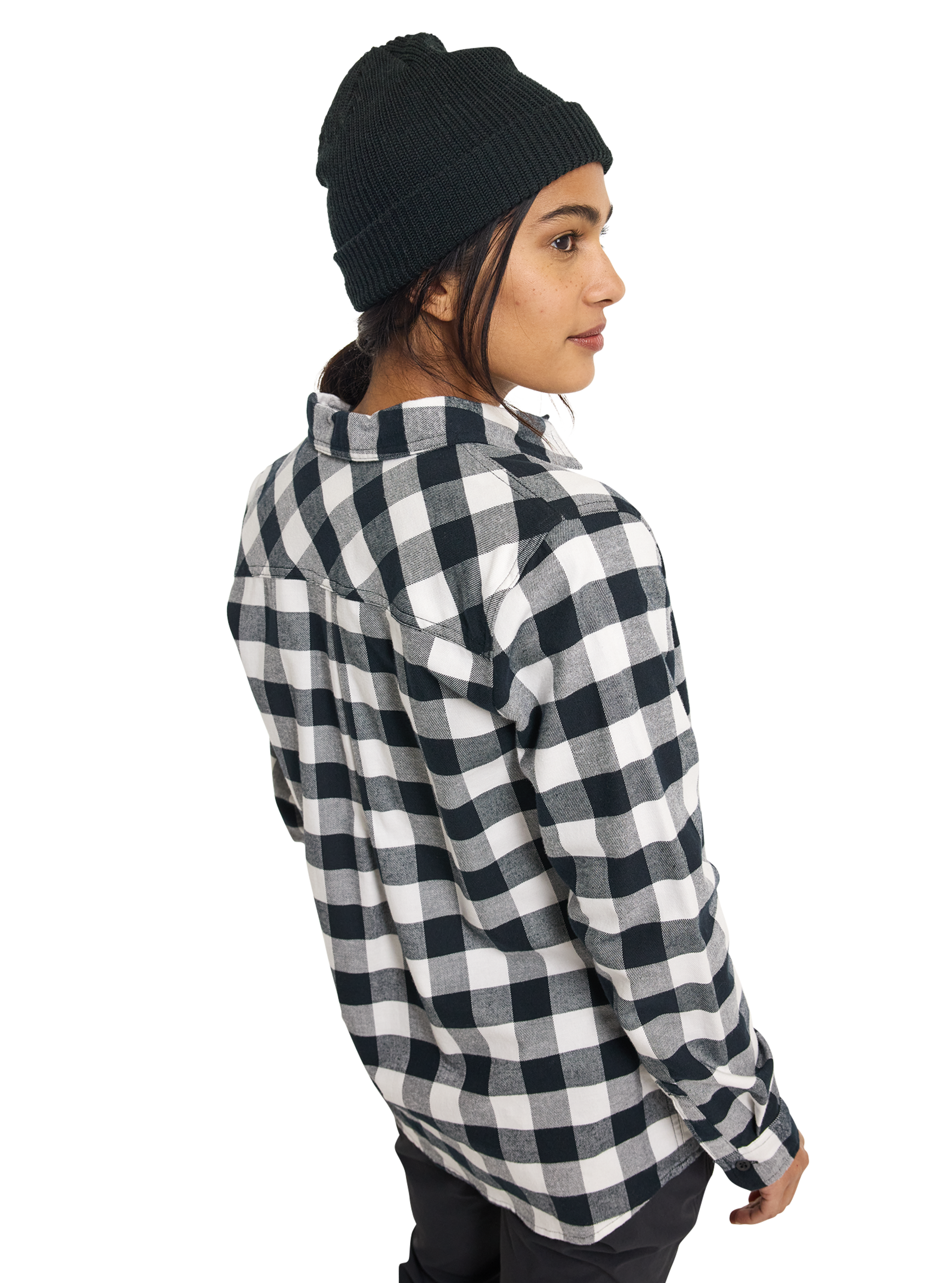 ウィメンズ Burton フェイバリット ロングスリーブ フランネル シャツ