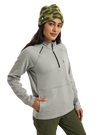 Product image of Women's Burton Multipath Grid Quarter-Zip Fleece[Variant:Sharkskin]