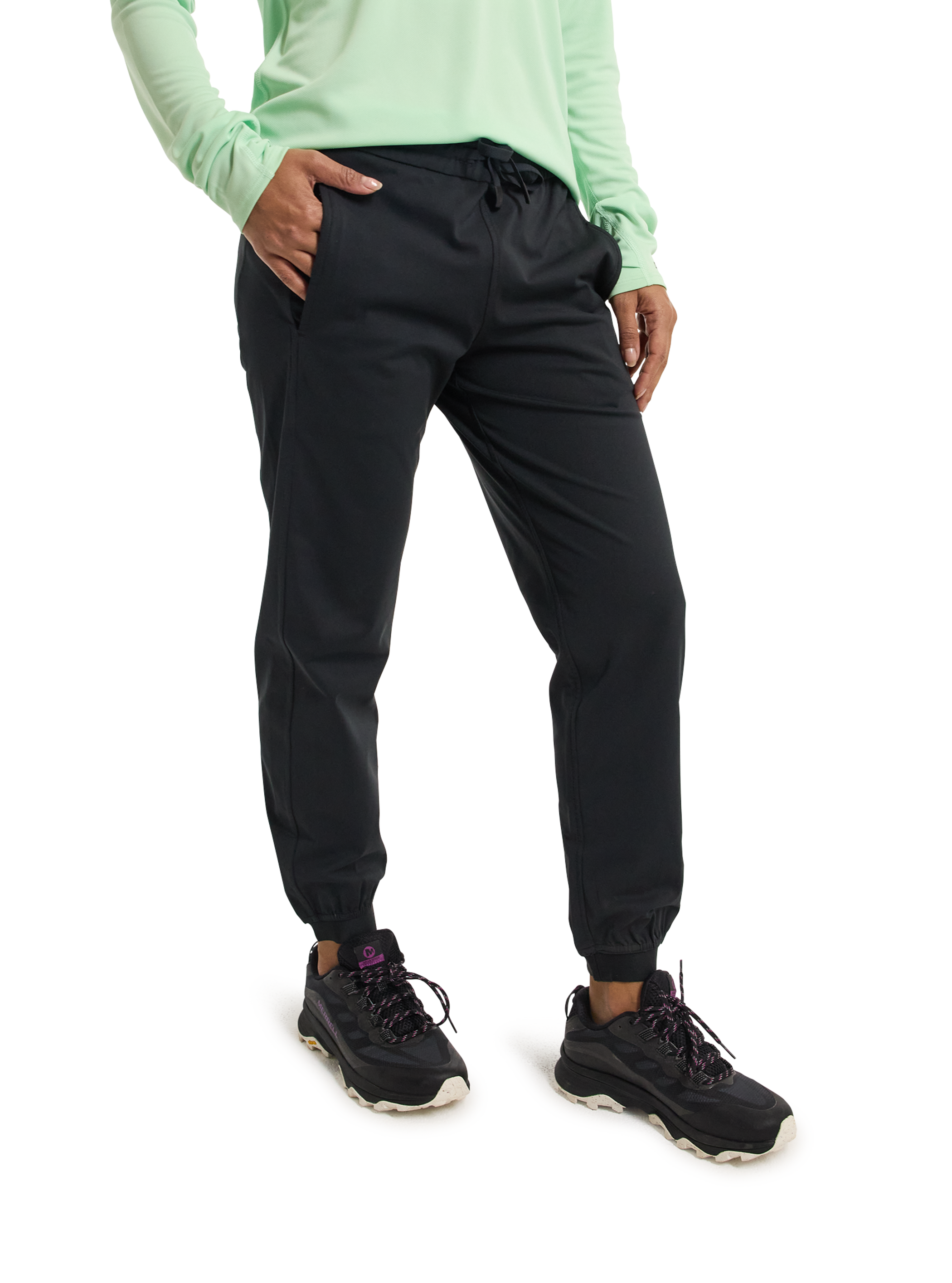 Product image of Women's Burton Multipath Jogger Pants[Variant:True Black]
