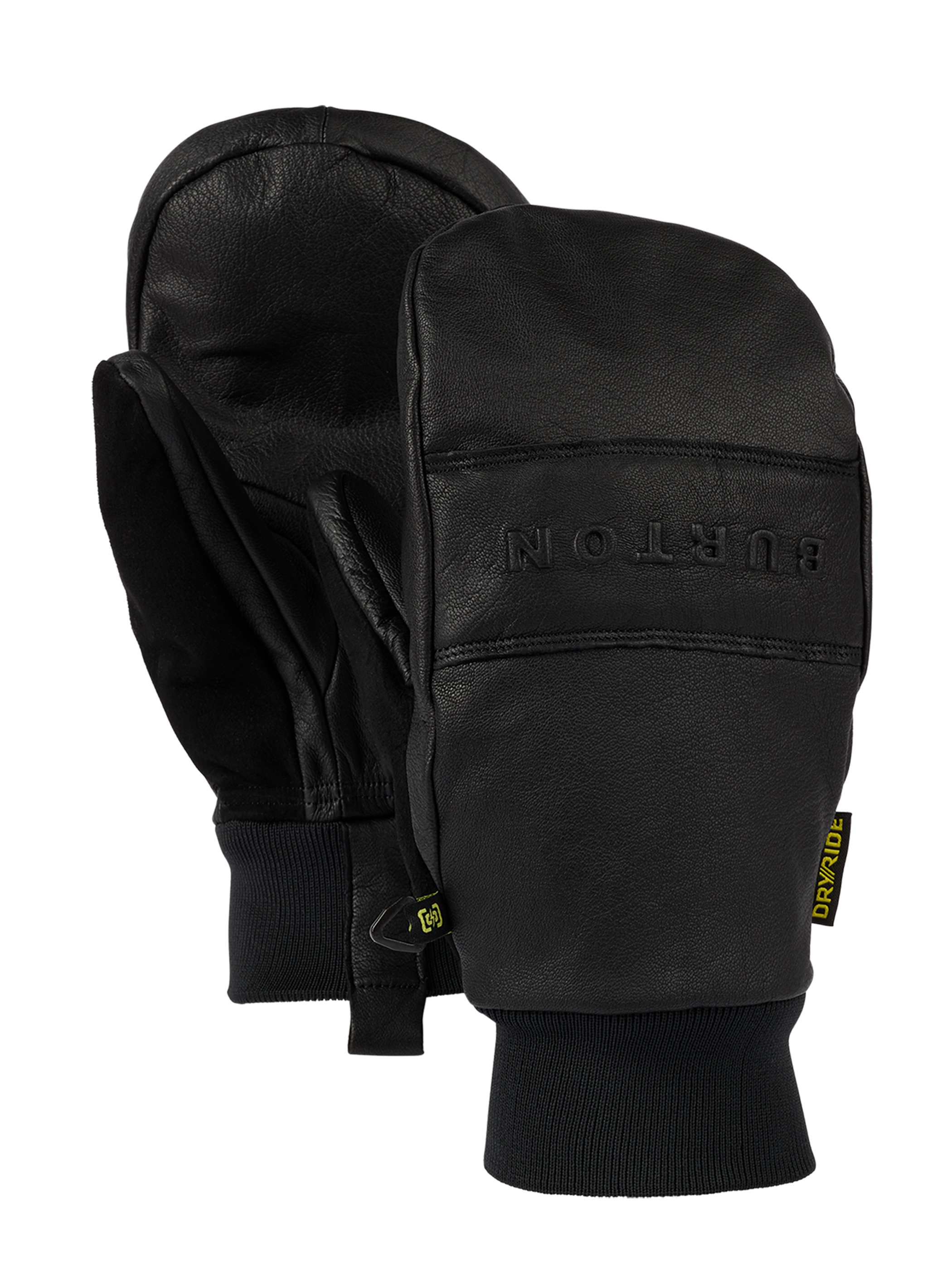 Product image of Burton Treeline Leather Mittens[Variant:True Black]