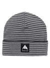 Product image of Kids' Burton Recycled Stripe Beanie[Variant:True Black / Sharkskin / Stout White]