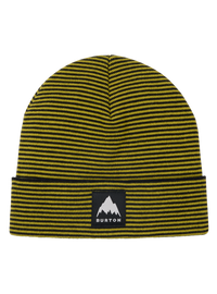 Product image of Kids' Burton Recycled Stripe Beanie[Variant:True Black / Sulfur]