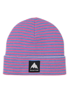 Product image of Kids' Burton Recycled Stripe Beanie[Variant:Fuchsia Fusion / Amparo Blue / Supernova]