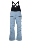 Product image of Women's Burton [ak] Tusk GORE-TEX PRO 3L Hi-Top Bib Pants (Sample)[Variant:Dusty Blue]