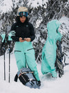 Product image of Women's Burton [ak] Tusk GORE-TEX PRO 3L Hi-Top Bib Pants[Variant:Powder Mint]