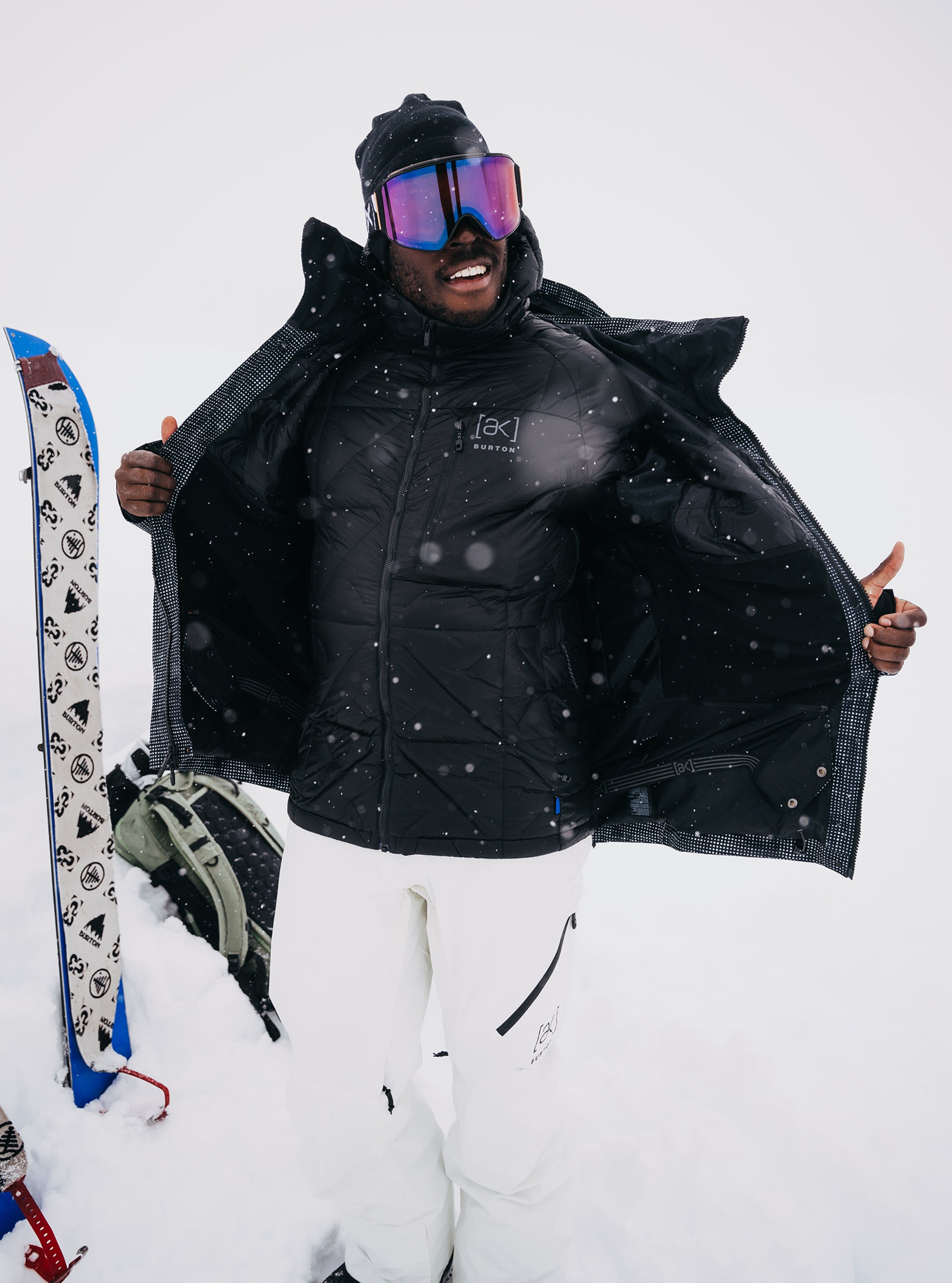 メンズ Burton [ak]® ベイカー フーデッド ダウンジャケット