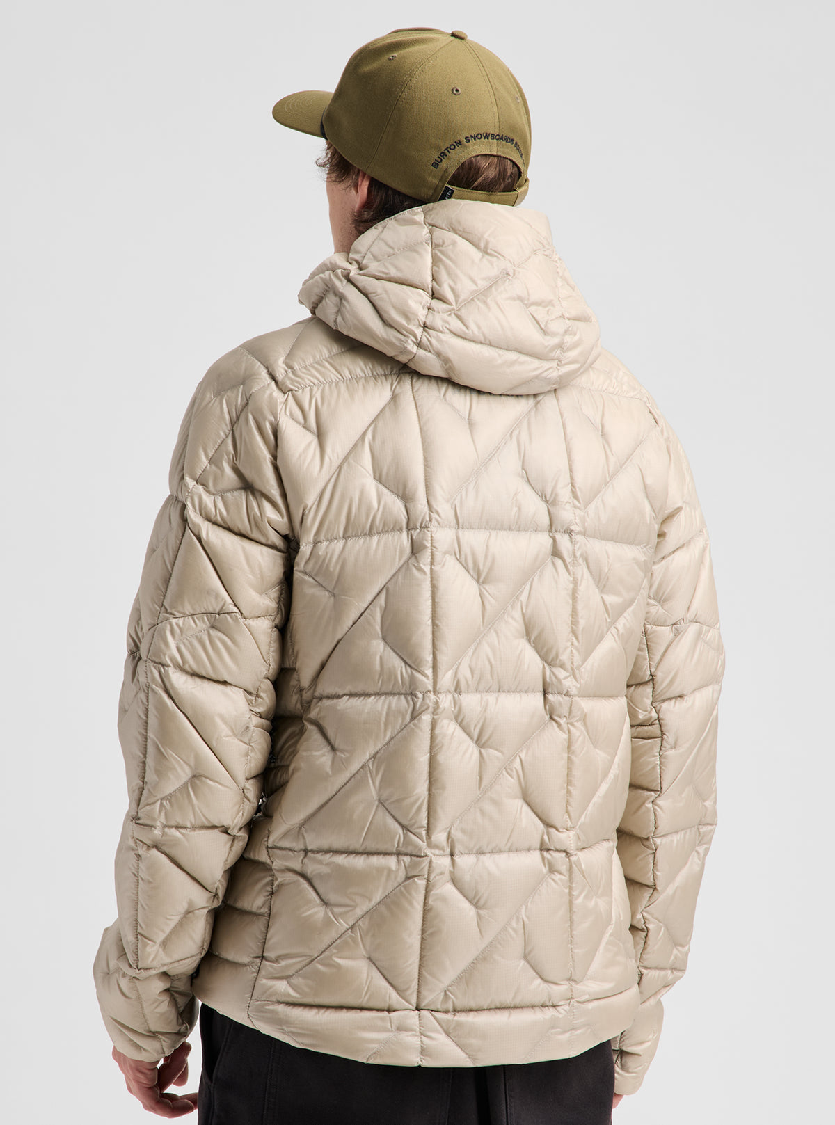 Product image of Men's Burton [ak] Baker Hooded Down Jacket[Variant:Chinchilla Gray]