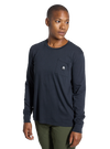 Product image of Women's Burton Colfax Long Sleeve T-Shirt[Variant:True Black]
